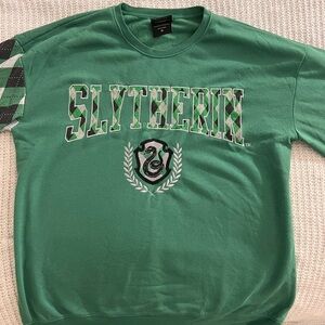 Harry Potter Brand-Green Slytherin Sweatshirt